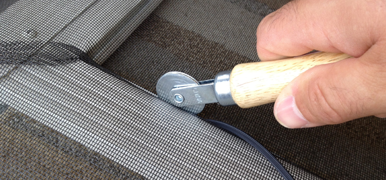 metal screen door repair in Jamul