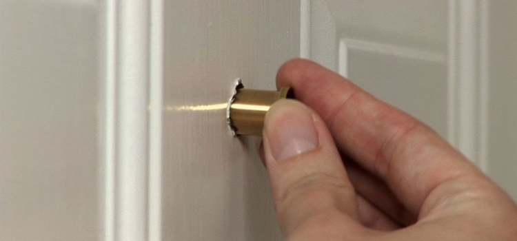 peephole door repair in Jamul